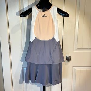 Adidas Stella McCartney Tennis Outfit Smoky Lilac/Peach/White Medium